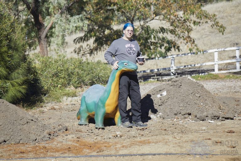 Agent Smith and Dinosaur